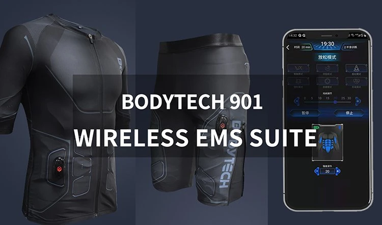 Cellulite Reduction Training Suit Set EMS Fitness Training Suit for Body Slimming Body Sculpting